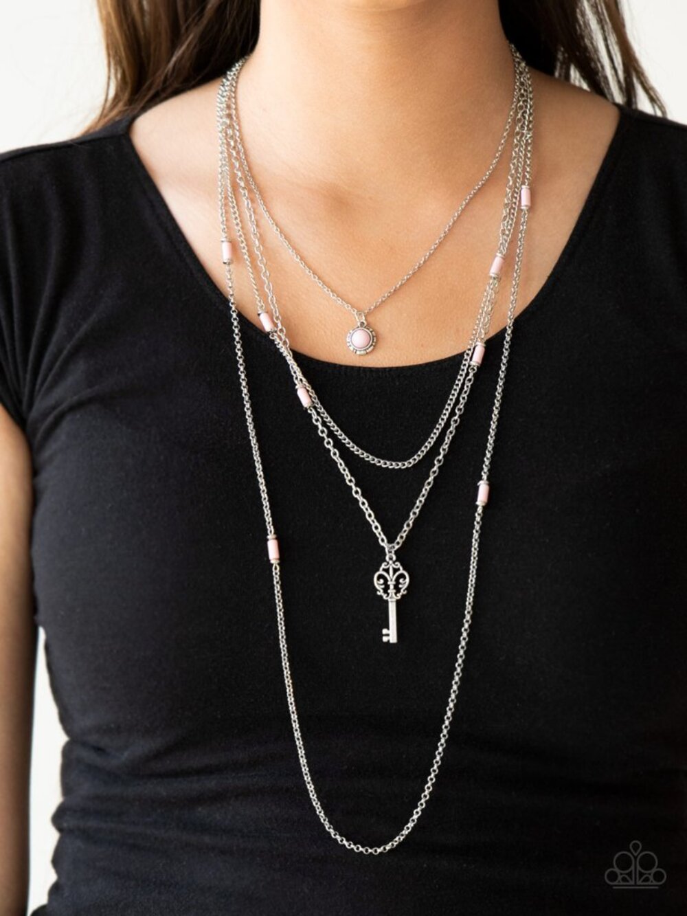 Paparazzi Necklace and Earrings Set (NL207)